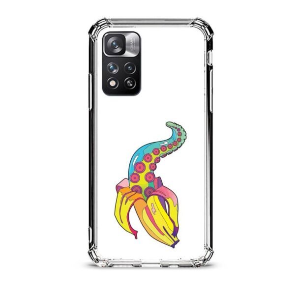 Weird banana θήκη διάφανη & σχέδιο  d1025 γιά Xiaomi Redmi Note 11 Pro Plus