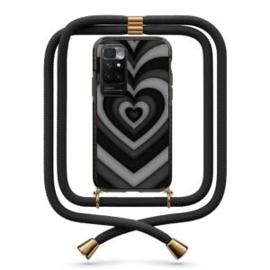 Heart illusion θήκη με κορδόνι & σχέδιο 9965 για Xiaomi Redmi 10