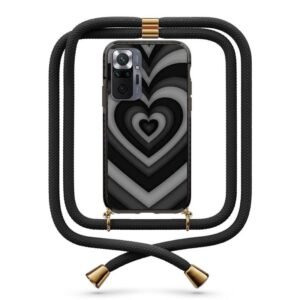 Heart illusion θήκη με κορδόνι & σχέδιο 9965 για Xiaomi Redmi Note 10 Pro