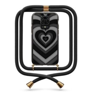 Heart illusion θήκη με κορδόνι & σχέδιο 9965 για Xiaomi Redmi Note 9s/9 Pro