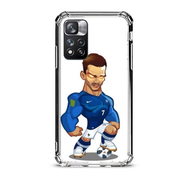 Antoine Griezmann θήκη διάφανη & σχέδιο  d1004 γιά Xiaomi Redmi Note 11 Pro