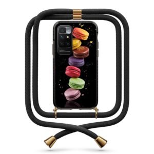 Macaron θήκη με κορδόνι & σχέδιο 9967 για Xiaomi Redmi 10