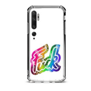 F*ck θήκη διάφανη & σχέδιο  d1054 γιά Xiaomi Redmi Note 10 Pro