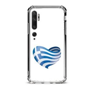 Love Greece θήκη διάφανη & σχέδιο  d1127 γιά Xiaomi Redmi Note 10 Pro