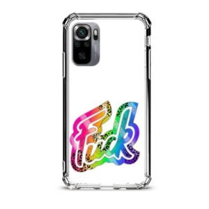 F*ck θήκη διάφανη & σχέδιο  d1054 γιά Xiaomi Redmi Note 10S