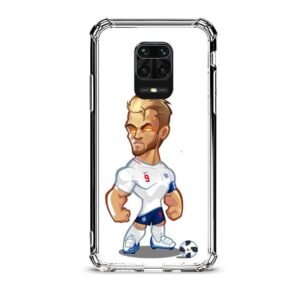 Harry Kane θήκη διάφανη & σχέδιο  d1010 γιά Xiaomi Redmi Note 9 Pro
