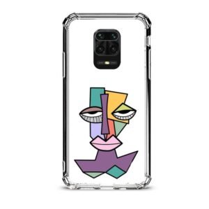 Shape face θήκη διάφανη & σχέδιο  d1026 γιά Xiaomi Redmi Note 9 Pro