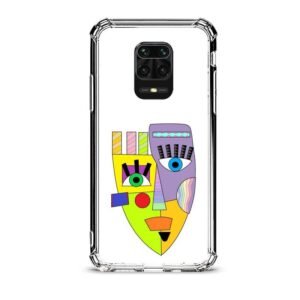 Shape face θήκη διάφανη & σχέδιο  d1027 γιά Xiaomi Redmi Note 9 Pro