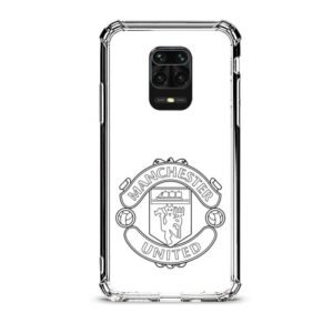 Manchester United θήκη διάφανη & σχέδιο  d1040 γιά Xiaomi Redmi Note 9 Pro