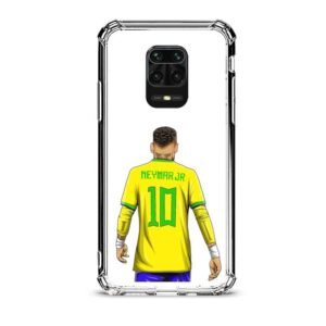 Neymar Jr θήκη διάφανη & σχέδιο  d1048 γιά Xiaomi Redmi Note 9 Pro