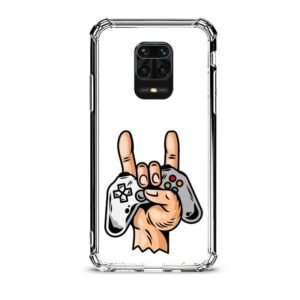 Video game life θήκη διάφανη & σχέδιο  d1052 γιά Xiaomi Redmi Note 9 Pro
