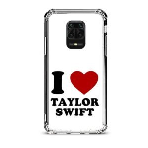 Love Swift Taylor θήκη διάφανη & σχέδιο  d1067 γιά Xiaomi Redmi Note 9 Pro