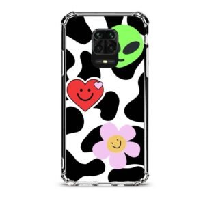 Smiley faces θήκη διάφανη & σχέδιο  d1073 γιά Xiaomi Redmi Note 9 Pro