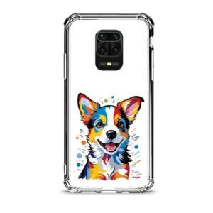 Cute dog θήκη διάφανη & σχέδιο  d1079 γιά Xiaomi Redmi Note 9 Pro