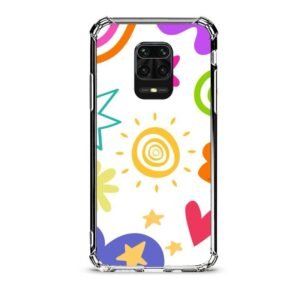 Sun shapes θήκη διάφανη & σχέδιο  d1084 γιά Xiaomi Redmi Note 9 Pro
