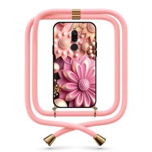 Pastel flowers θήκη με κορδόνι & σχέδιο 9768 για Xiaomi Redmi 8/8A