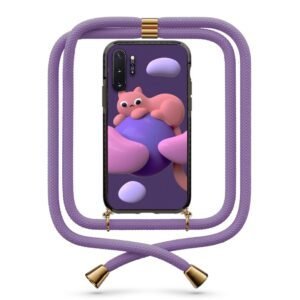 Cat shapes θήκη με κορδόνι & σχέδιο 9849 για  Galaxy Note 10 Plus