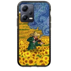 Van Gogh violin θήκη κινητού 9613 γιά Xiaomi Redmi Note 12 5G