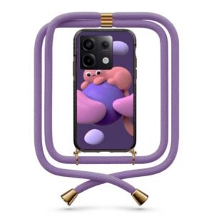 Cat shapes θήκη με κορδόνι & σχέδιο 9849 για Redmi Note 13 Pro 5G