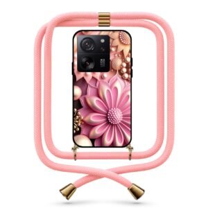 Pastel flowers θήκη με κορδόνι & σχέδιο 9768 για Xiaomi Mi 13T/13T Pro