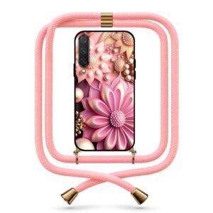 Pastel flowers θήκη με κορδόνι & σχέδιο 9768 για Xiaomi Mi 9 Lite