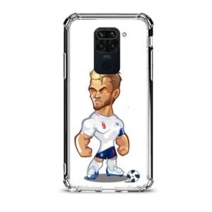 Harry Kane θήκη διάφανη & σχέδιο  d1010 γιά Xiaomi Redmi Note 9
