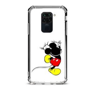 Mickey climbing θήκη διάφανη & σχέδιο  d1020 γιά Xiaomi Redmi Note 9