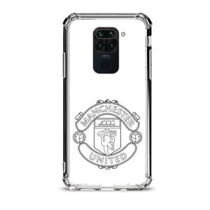 Manchester United θήκη διάφανη & σχέδιο  d1040 γιά Xiaomi Redmi Note 9