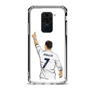 Ronaldo θήκη διάφανη & σχέδιο  d1047 γιά Xiaomi Redmi Note 9