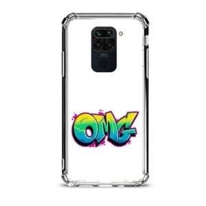 OMG θήκη διάφανη & σχέδιο  d1053 γιά Xiaomi Redmi Note 9