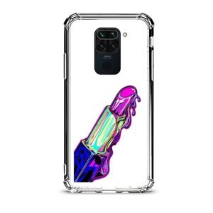 Lipstick θήκη διάφανη & σχέδιο  d1059 γιά Xiaomi Redmi Note 9