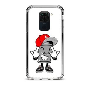 Swag can θήκη διάφανη & σχέδιο  d1062 γιά Xiaomi Redmi Note 9