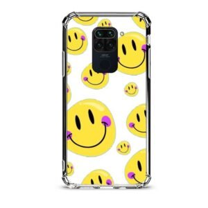Smilies θήκη διάφανη & σχέδιο  d1076 γιά Xiaomi Redmi Note 9