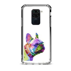 Cute pug θήκη διάφανη & σχέδιο  d1078 γιά Xiaomi Redmi Note 9