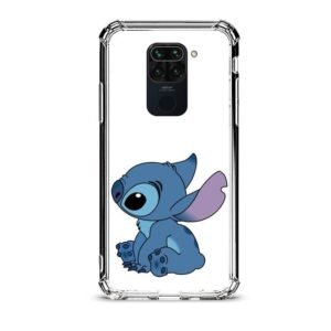 Stitch θήκη διάφανη & σχέδιο  d1111 γιά Xiaomi Redmi Note 9