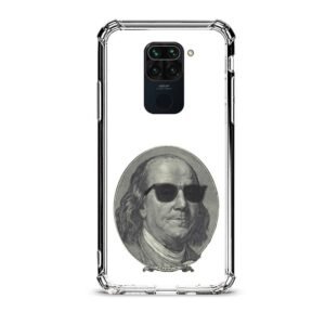 Franklin glasses θήκη διάφανη & σχέδιο  d1113 γιά Xiaomi Redmi Note 9