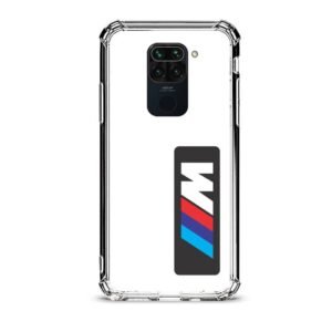 BMW M θήκη διάφανη & σχέδιο  d1123 γιά Xiaomi Redmi Note 9