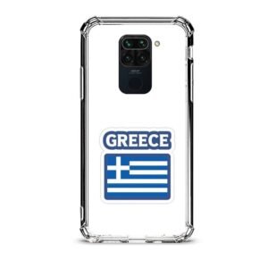 Greece θήκη διάφανη & σχέδιο  d1126 γιά Xiaomi Redmi Note 9