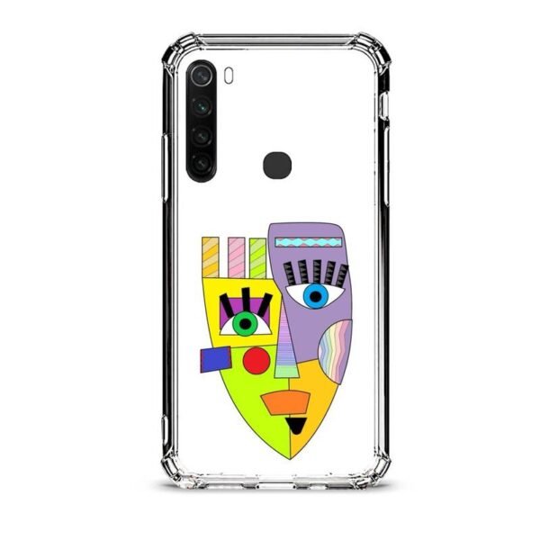 Shape face θήκη διάφανη & σχέδιο  d1027 γιά Xiaomi Redmi Note 8T