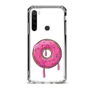Donut θήκη διάφανη & σχέδιο  d1038 γιά Xiaomi Redmi Note 8T
