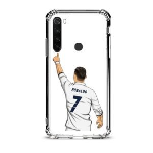Ronaldo θήκη διάφανη & σχέδιο  d1047 γιά Xiaomi Redmi Note 8T