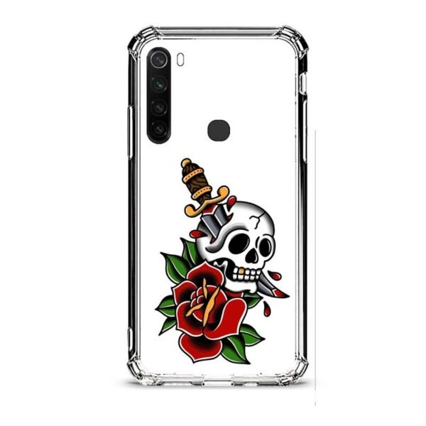 Sword skull θήκη διάφανη & σχέδιο  d1068 γιά Xiaomi Redmi Note 8T