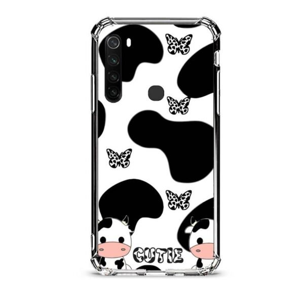 Cow print θήκη διάφανη & σχέδιο  d1077 γιά Xiaomi Redmi Note 8T