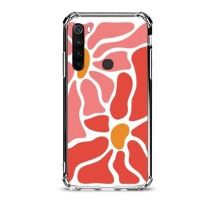 Flowers θήκη διάφανη & σχέδιο  d1087 γιά Xiaomi Redmi Note 8T