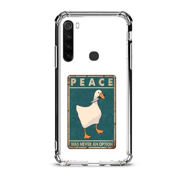 No piece duck θήκη διάφανη & σχέδιο  d1107 γιά Xiaomi Redmi Note 8T