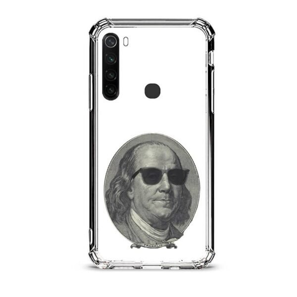 Franklin glasses θήκη διάφανη & σχέδιο  d1113 γιά Xiaomi Redmi Note 8T