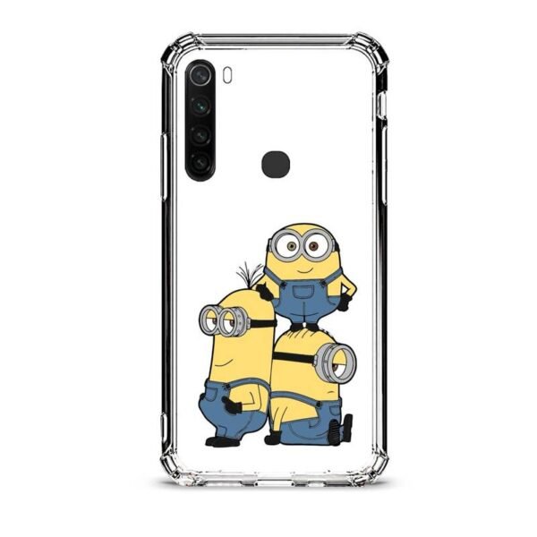 Minions θήκη διάφανη & σχέδιο  d1125 γιά Xiaomi Redmi Note 8T