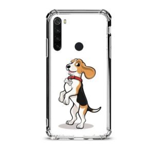 Playful dog θήκη διάφανη & σχέδιο  d1034 γιά Xiaomi Redmi Note 8