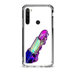 Lipstick θήκη διάφανη & σχέδιο  d1059 γιά Xiaomi Redmi Note 8