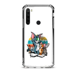 Tom & Jerry θήκη διάφανη & σχέδιο  d1066 γιά Xiaomi Redmi Note 8
